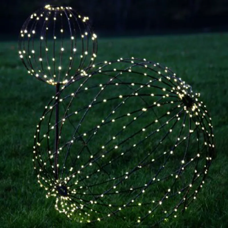 Lightstyle London Solar Sphere Light in Black-1